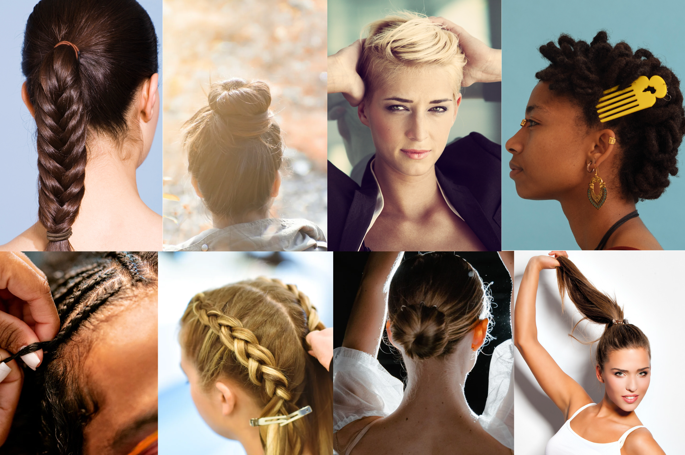 Best Hairstyles for an All Day hold: No Damage, Headaches, or Distractions