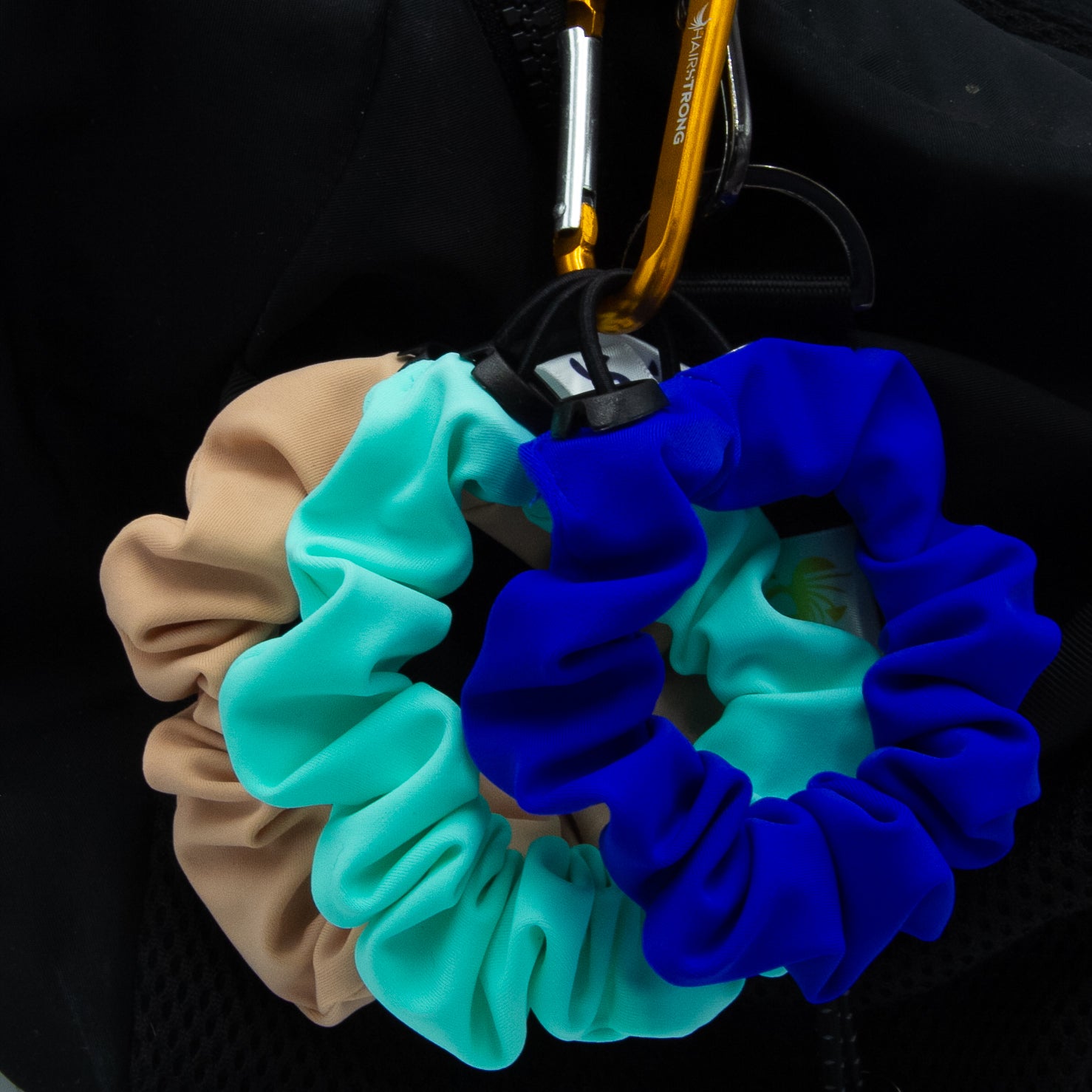 Strongband scrunchies in 3 different colours 