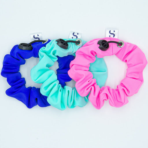 scrunchies on the bed